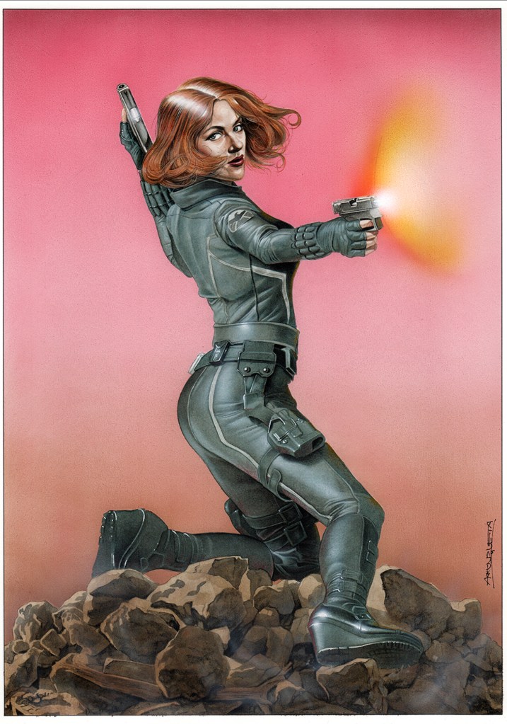 BlackWidow – A3 – Acrylics – €1200